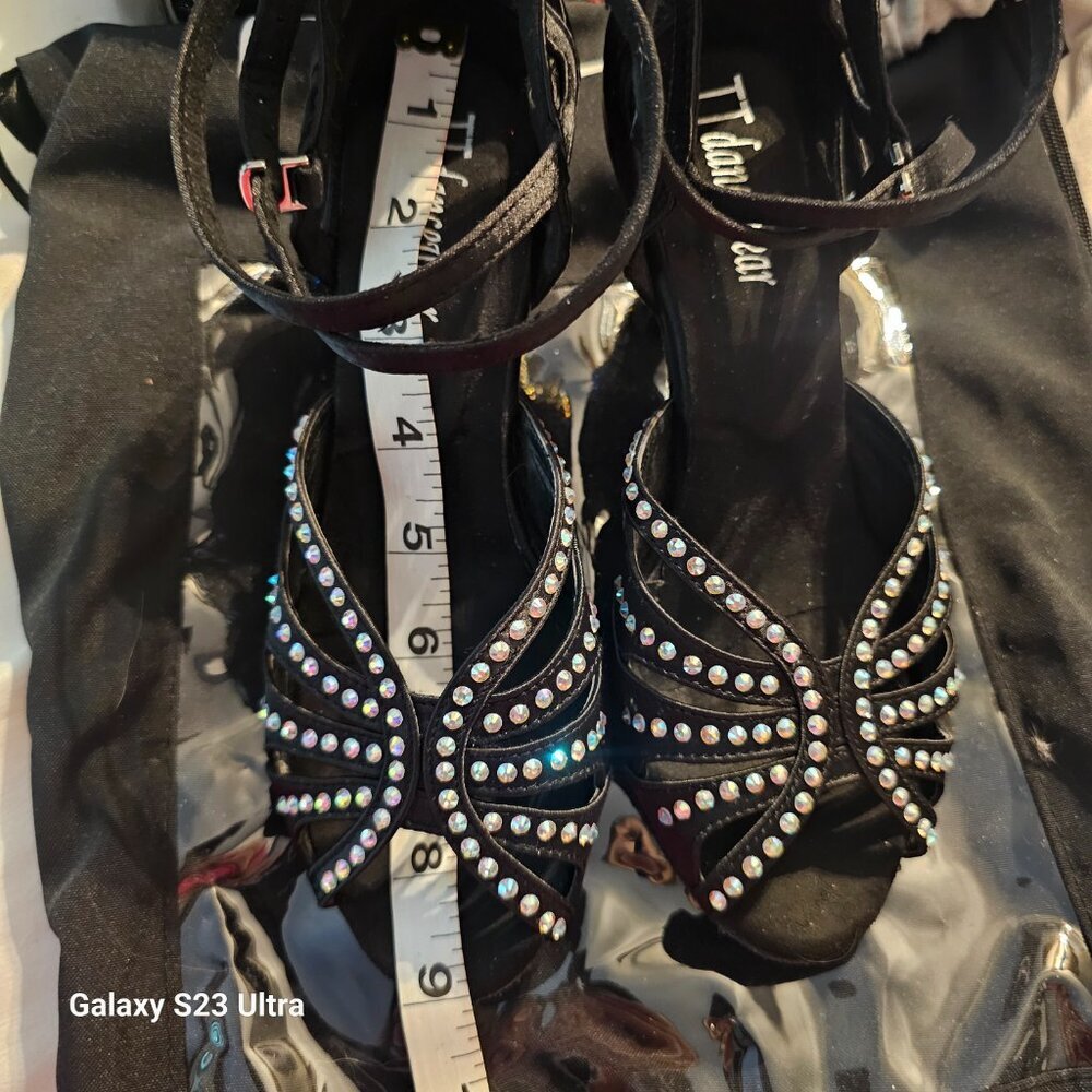 TT damcewear dance shoes gently| worn " - Picture 7 of 7